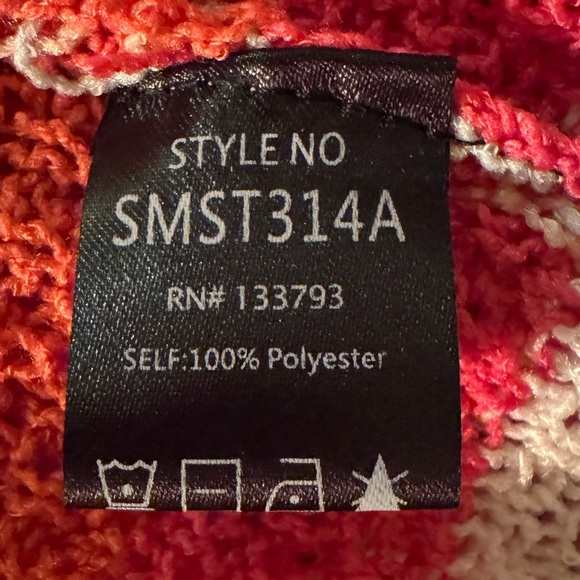 POL Oversized Wide Stripe Open Knit Sweater. Super cozy and fun!! Size M - Picture 6 of 7